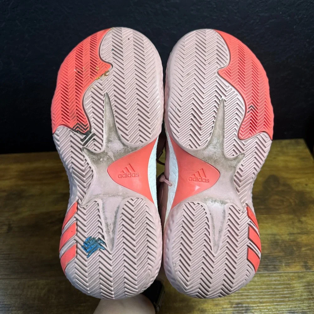 Adidas Harden Vol. 6 GW9715 Wonder Mauve Turbo Mesh Basketball Shoes Mens 6